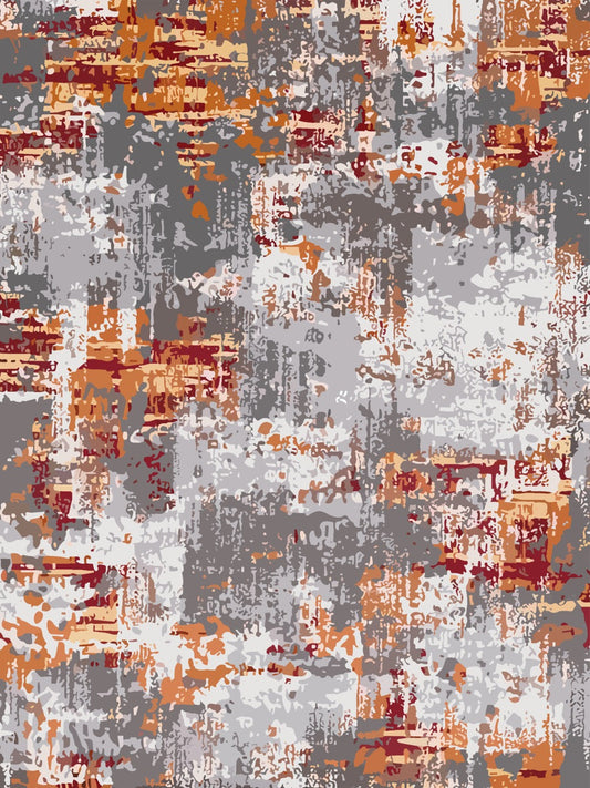 Kameleon Abstract 59 Rug | Washable Rug, Anti-Slip, Custom Size – Kameleon