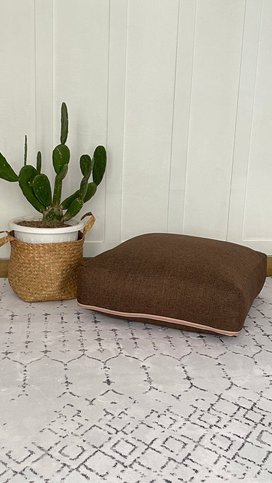 Floor Pouf by Kameleon – Eco-friendly Printed Cover with Memory Foam Felt Filling